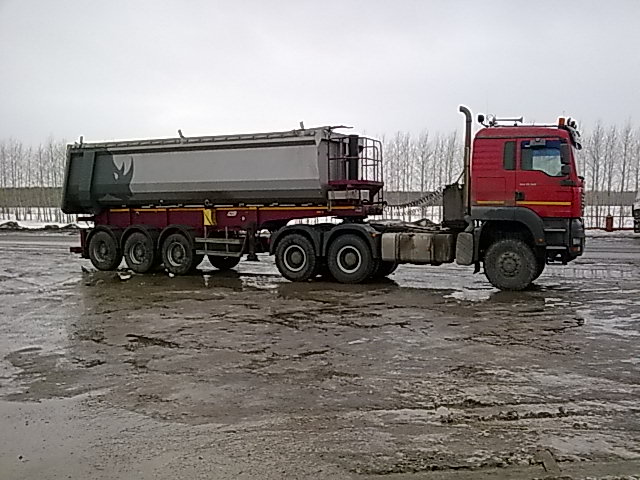 Аренда самосвала МАН ТГА