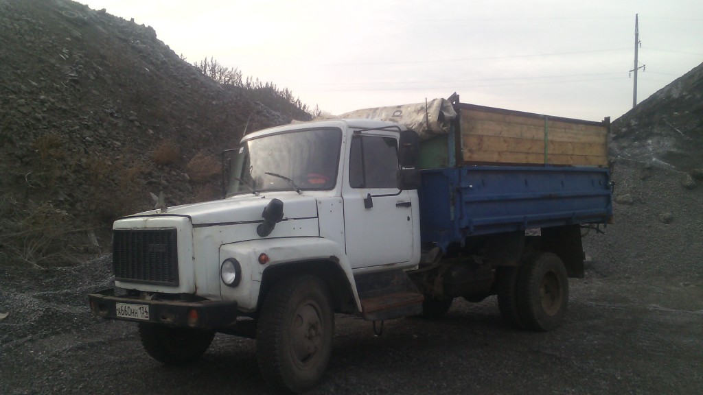 Самосвал   Разгрузка задняя боковая