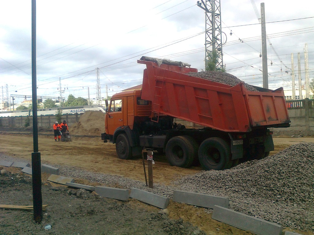 Перевозка любых сыпучих материалов самосвалами камаз