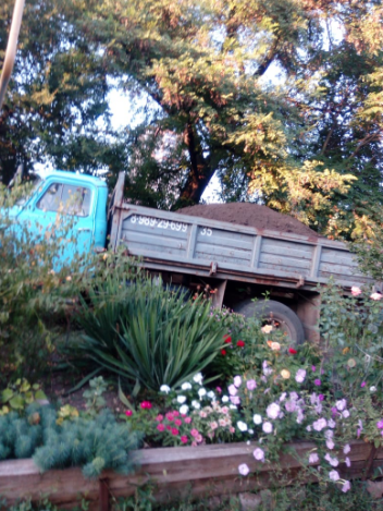 Грузоперевозки. Песок, щебень, чернозём, глина.