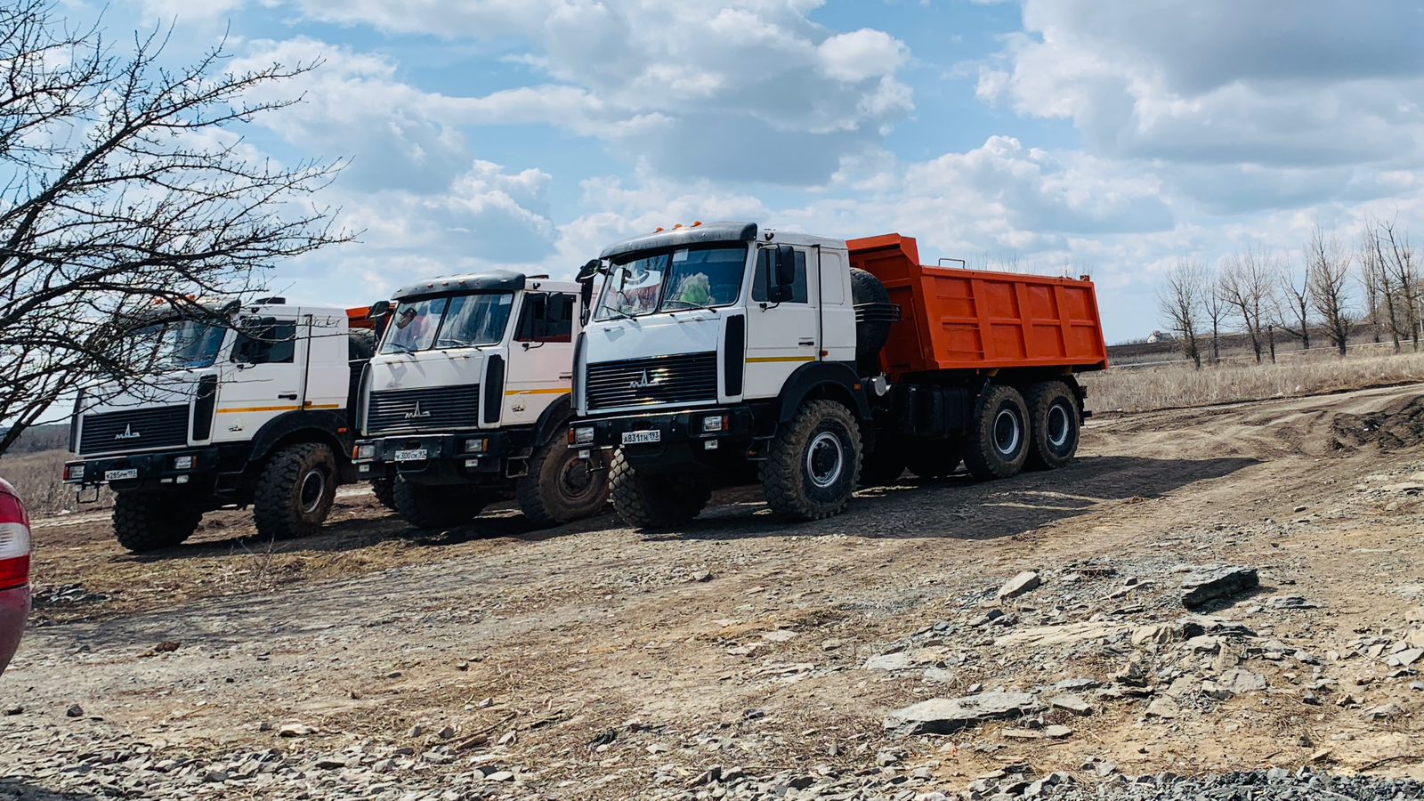 Аренда самосвалов Вездеходы 3 единицы
