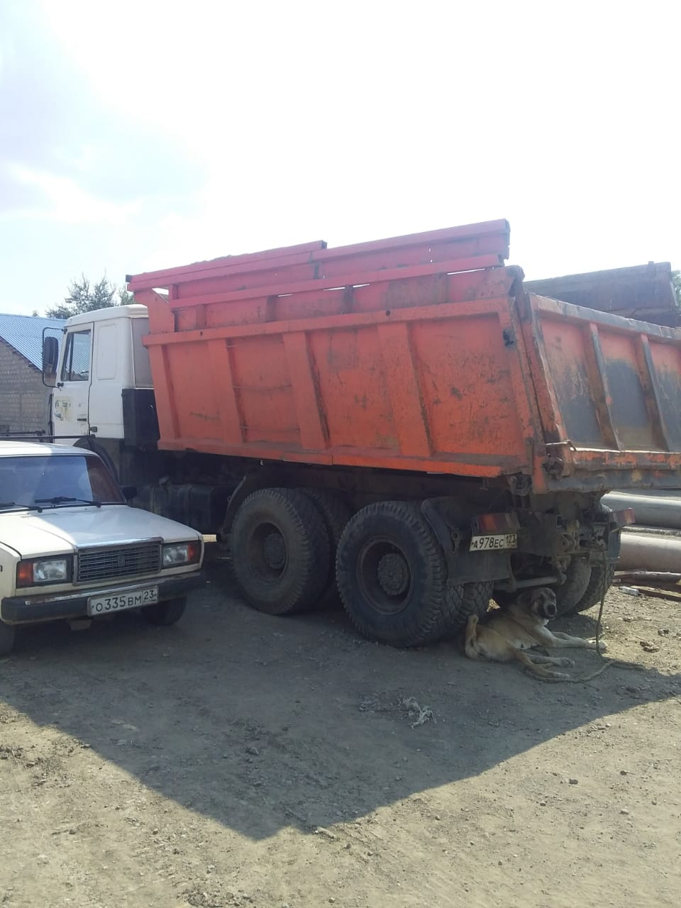 Услуги самосвала от собственника Vardan