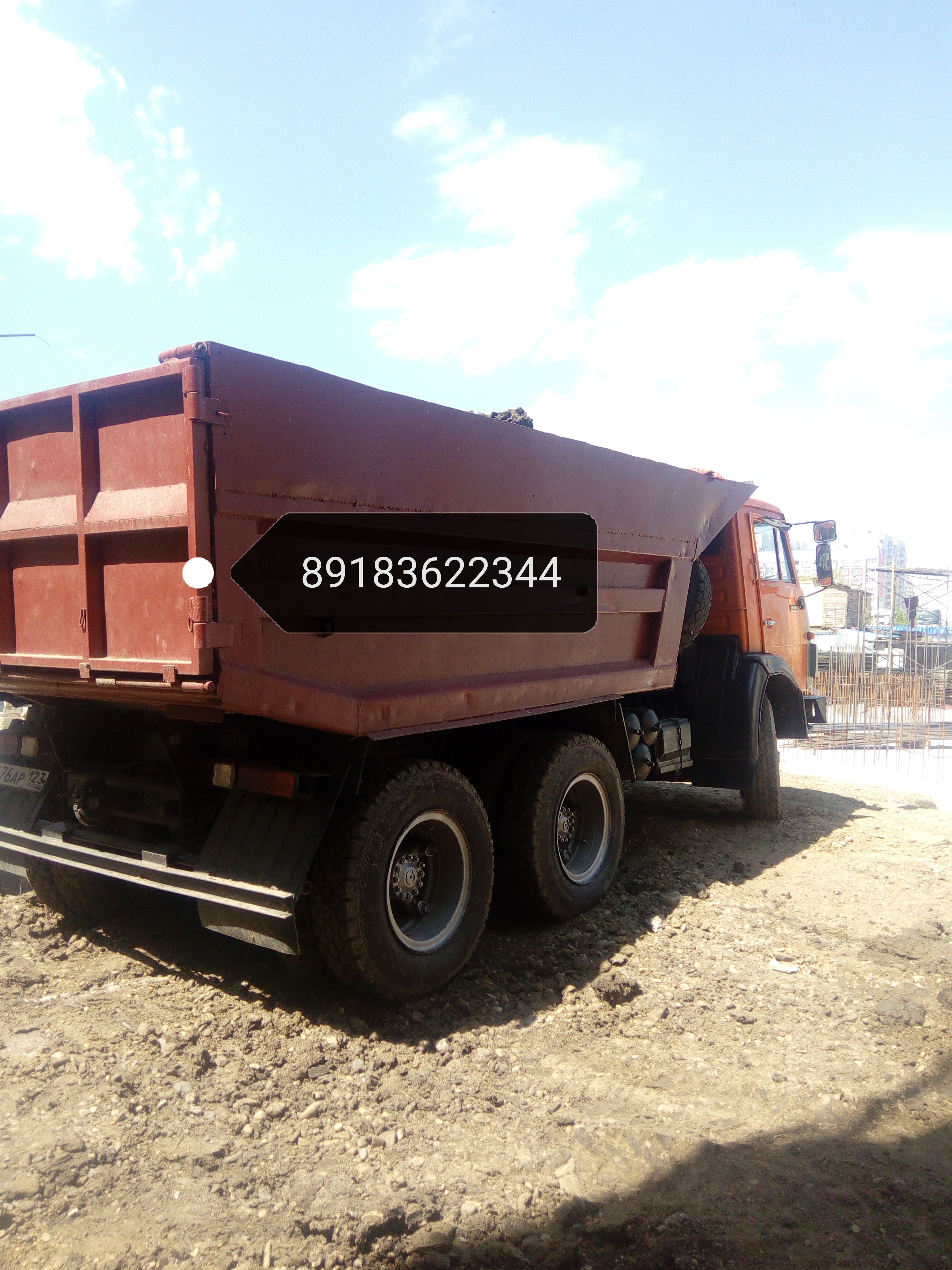 Услуги самосвалов и другой спецтехники