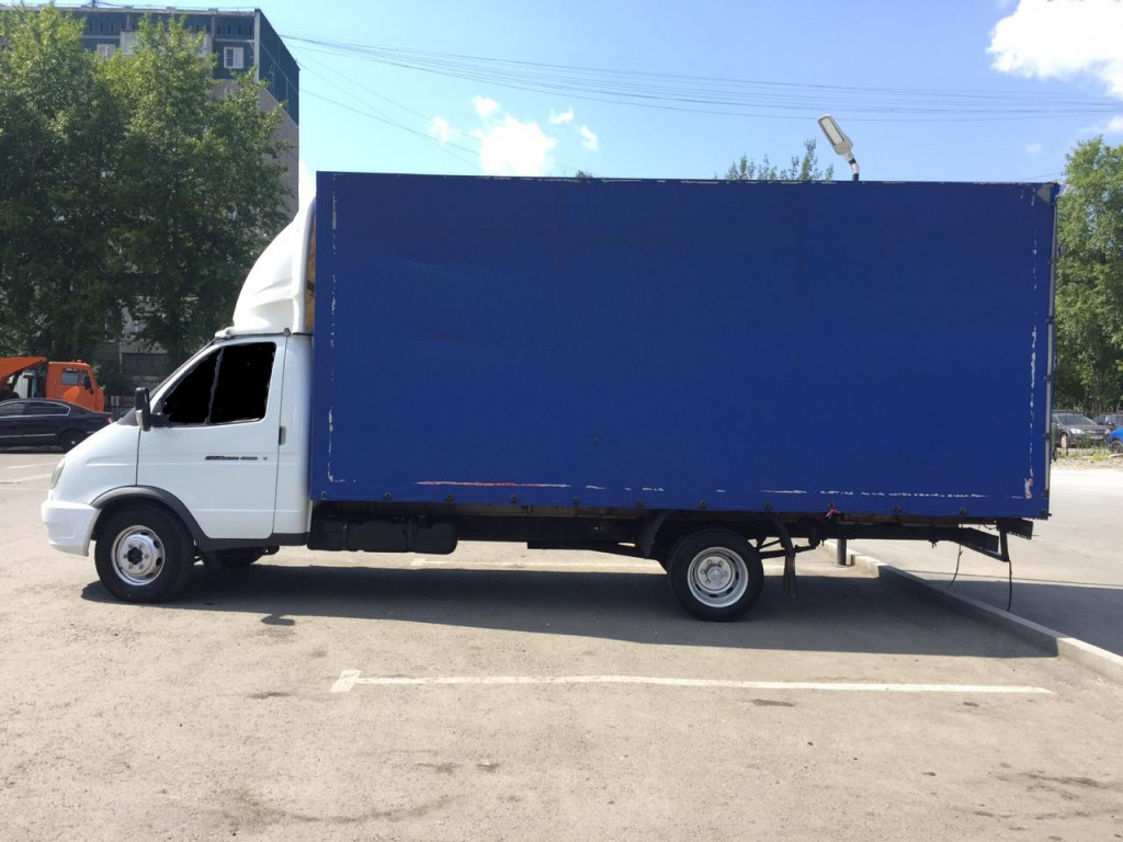 Мини самосвал перевозка песка