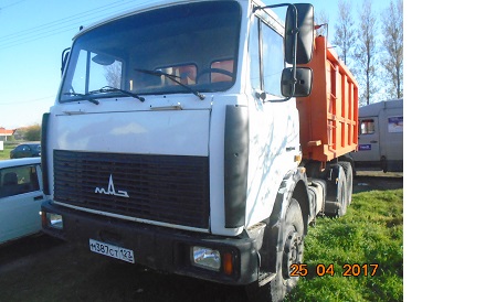 Услуги самосвала 20 тонн