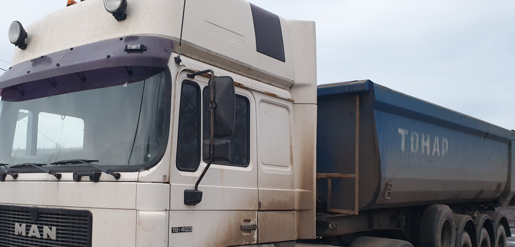 Перевозка сыпучих материалов. Тонар