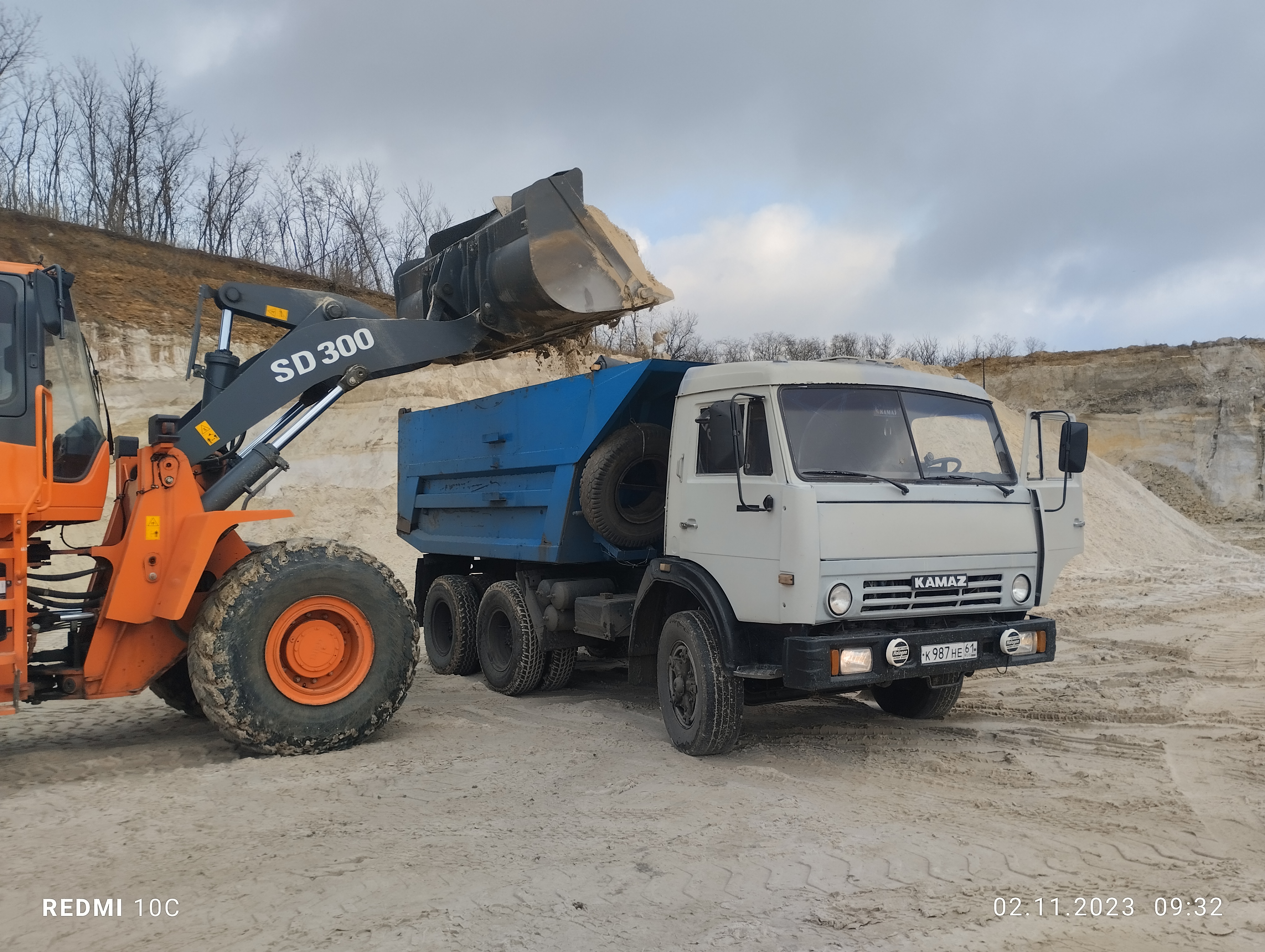 Услуги самосвала 13 и 15 тонн