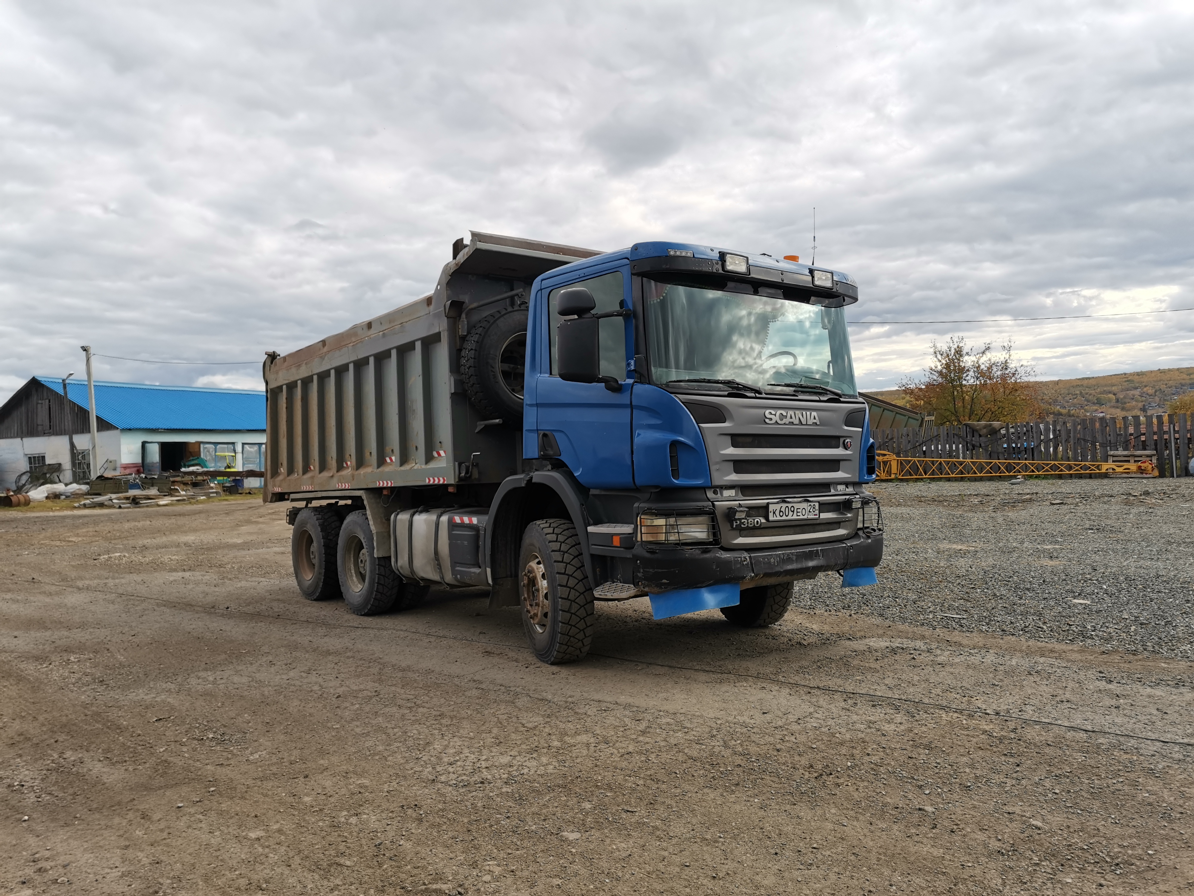 Услуги самосвала 18 кубов