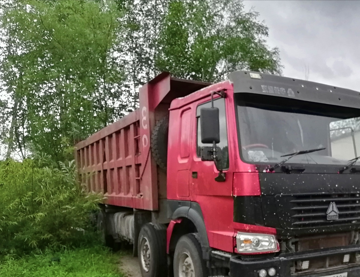 Грузоперевозки самосвал 4ох осный