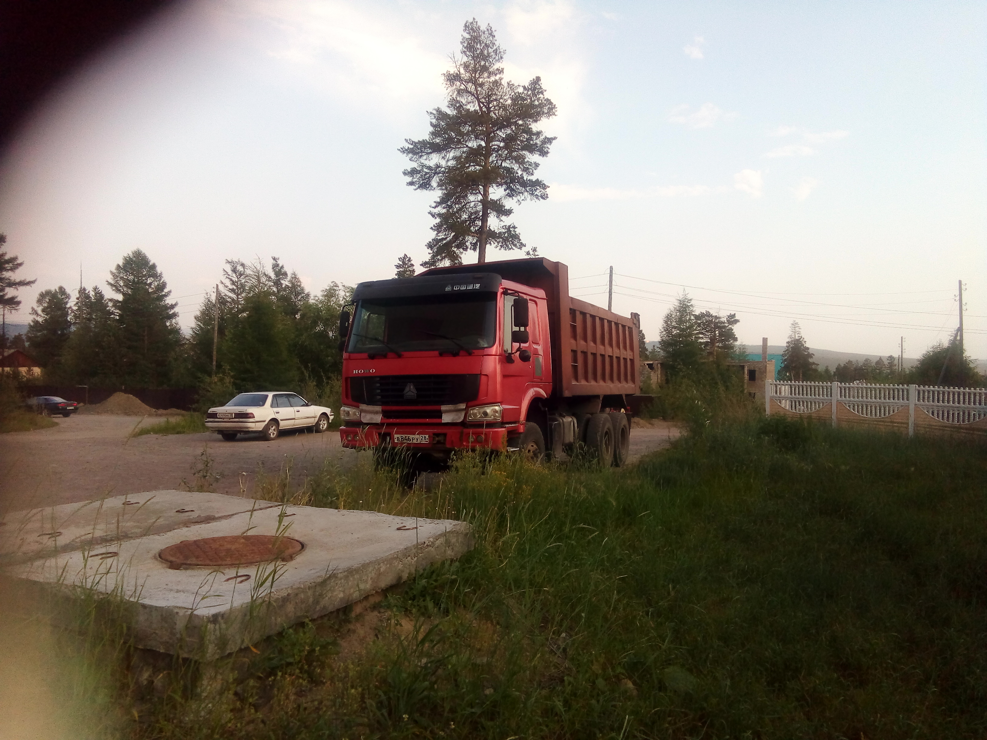 Услуги самосвала. Перевозка грузов.