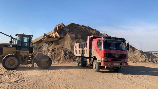 Услуги самосвалов HOWO 18- 20 кубов.