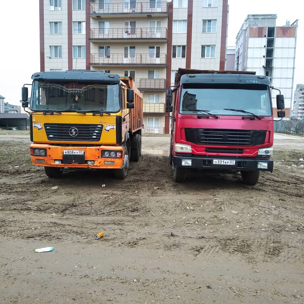 Услуги самосвалов в Нальчике и по региону.