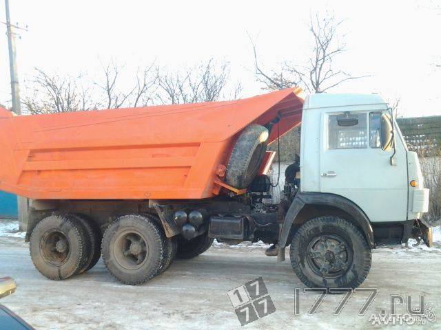 Услуги камаз самосвал 55111