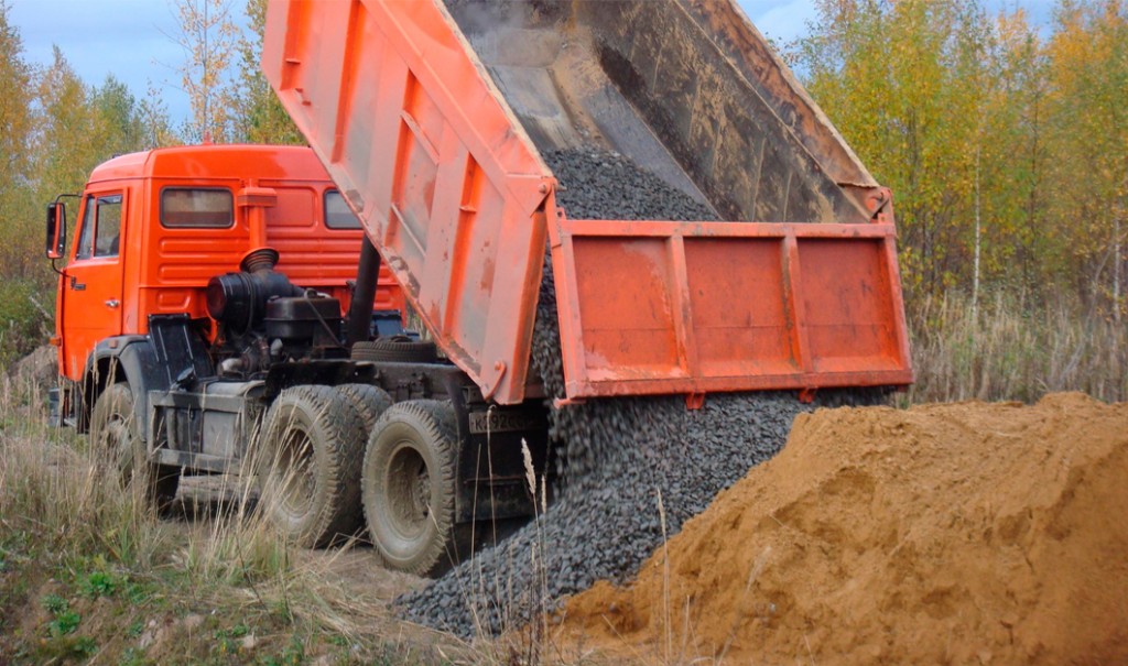 Доставка песка, пгс,щебня, чернозема, вывоз мусора