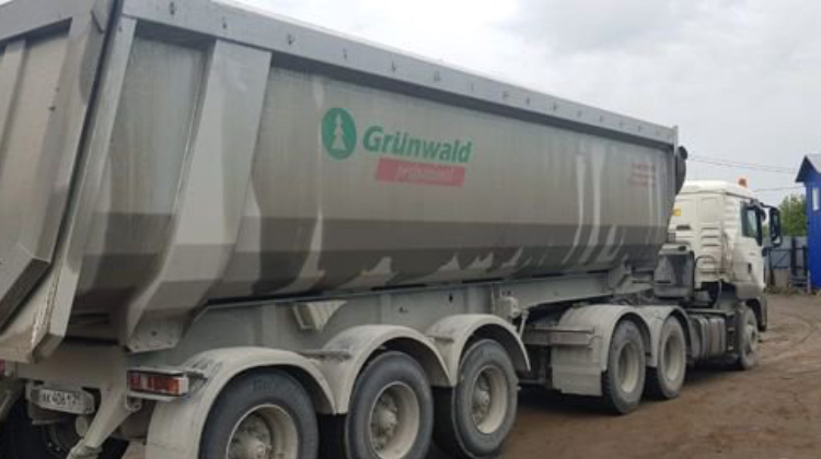 Перевозка инертных материалов