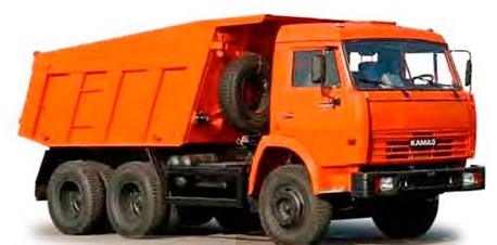 Доставка Камазом инертных матерьалов