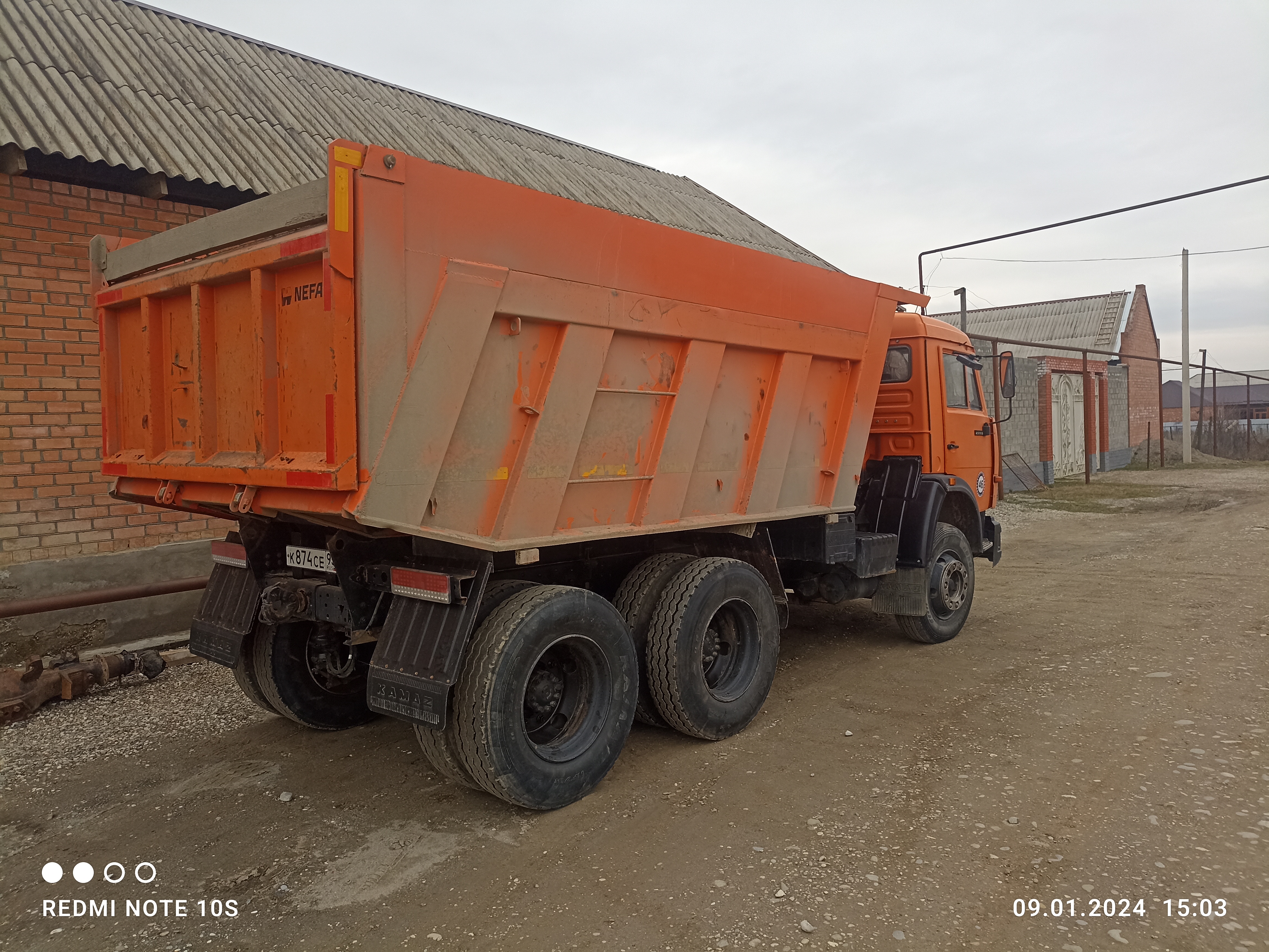 Самосвал камаз в аренду.