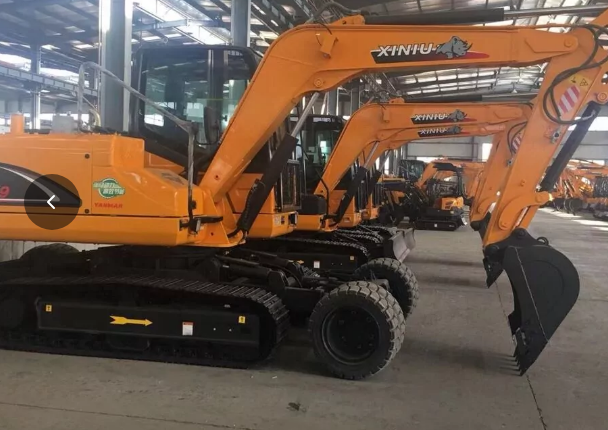 Гусенично-колесный экскаватор XINIU X9 в аренду