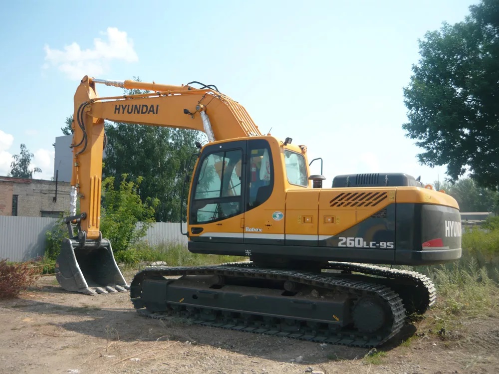 Hyundai 260. Аренда экскаватора.