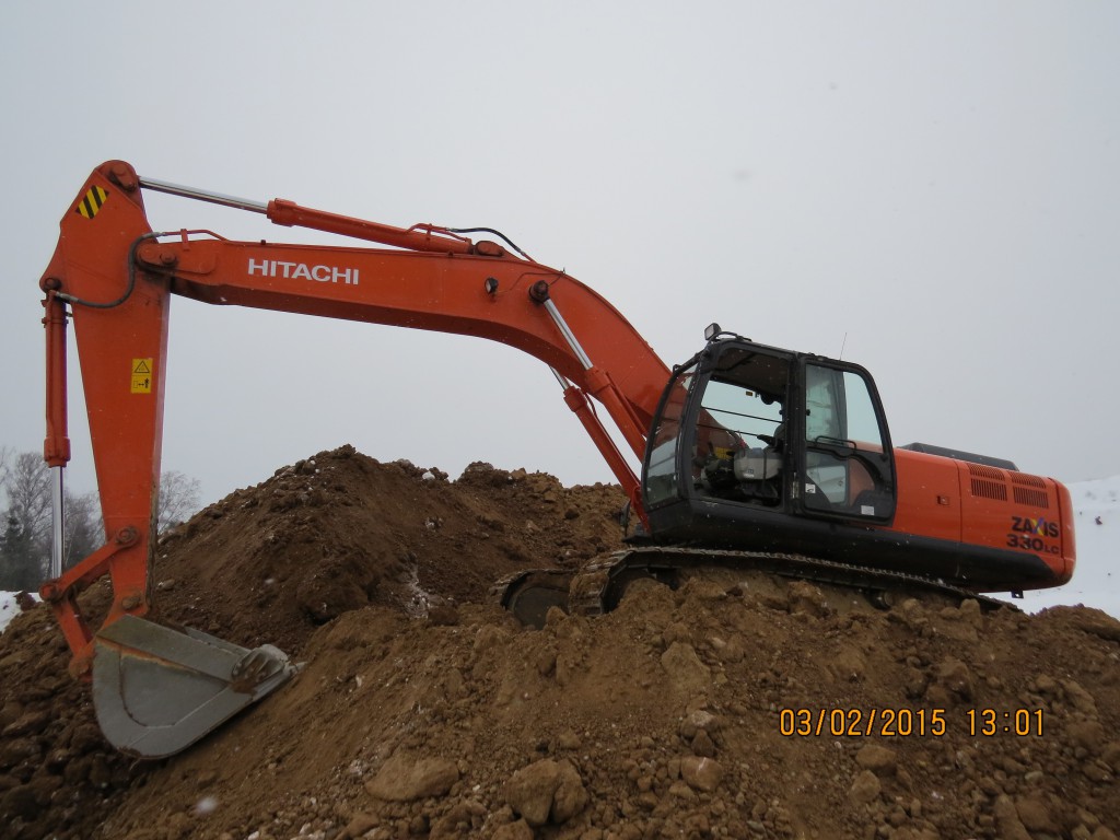 Аренда экскаватора Hitachi zx 330