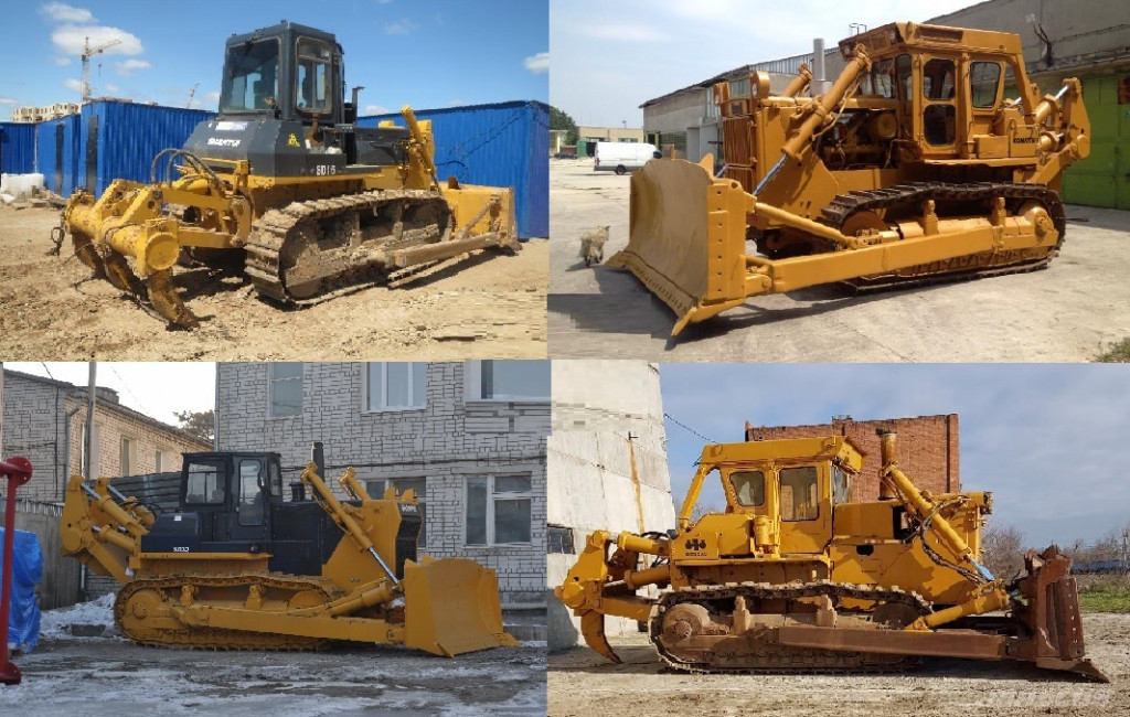 Аренда бульдозера Kamatsu, Shantui, CAT (17-55 тн)