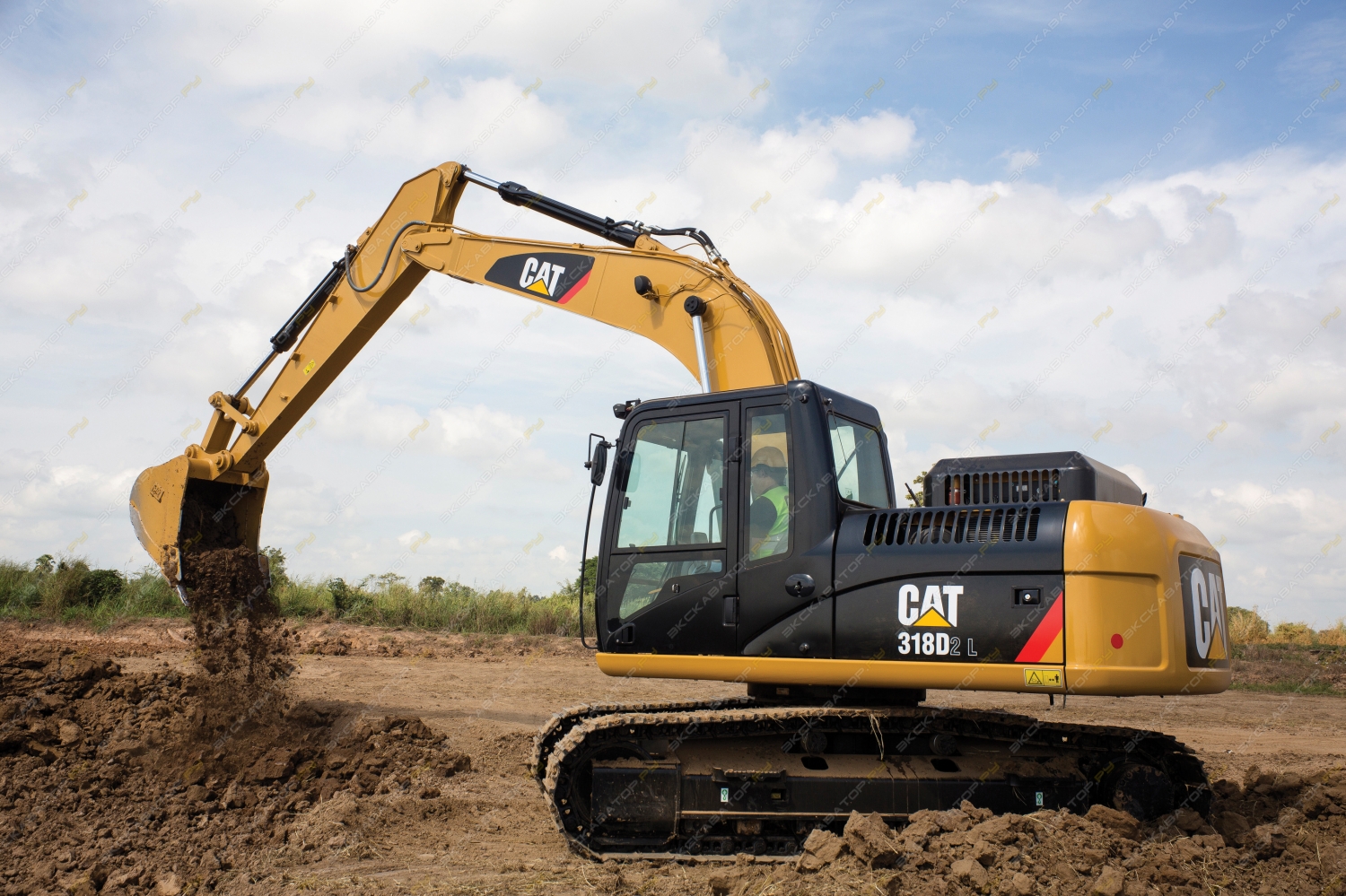Экскаватор Caterpillar 318
