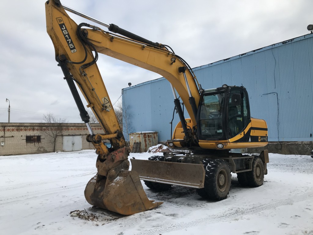 Экскаватор-колёсник 1 куб. услуги аренда заказ