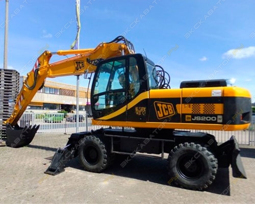 Аренда колесного экскаватора JCB JS 200W