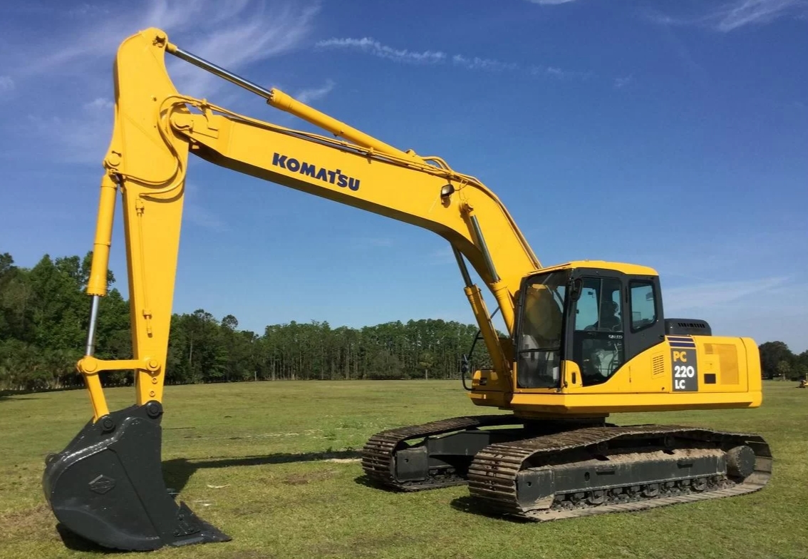 Услуги гусеничного экскаватора