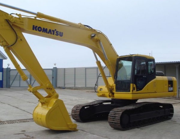 АРЕНДА ГУСЕНИЧНОГО ЭКСКАВАТОРА KOMATSU PC220-8