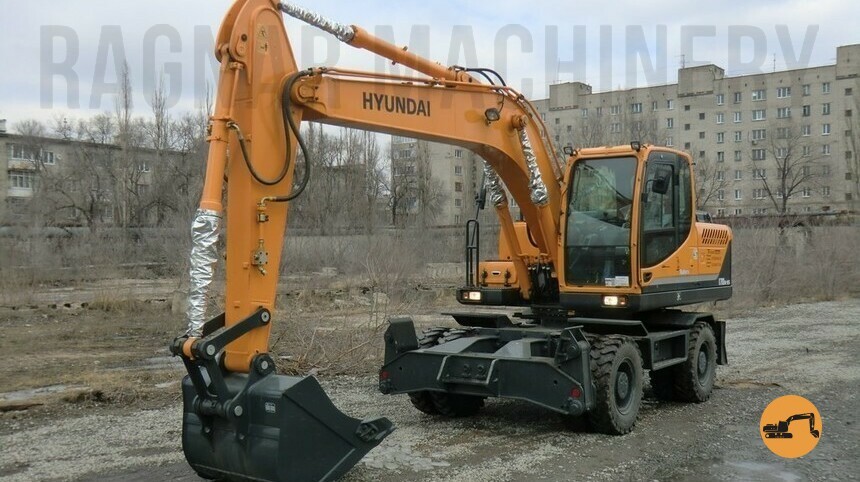 Аренда колесного экскаватора Hyundai r170w