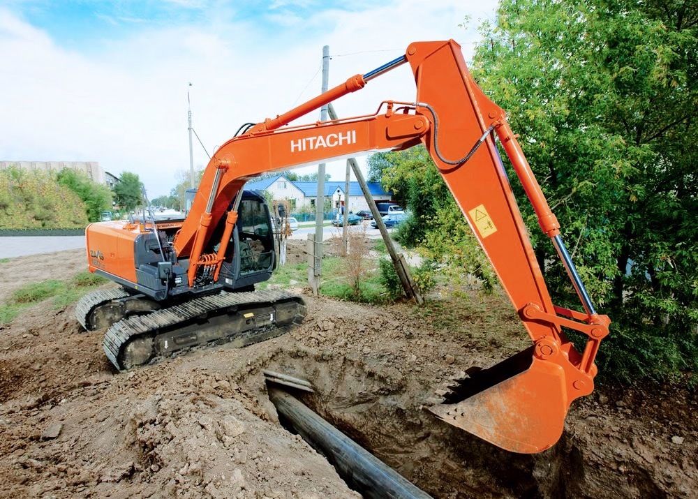 Аренда гусеничного экскаватора