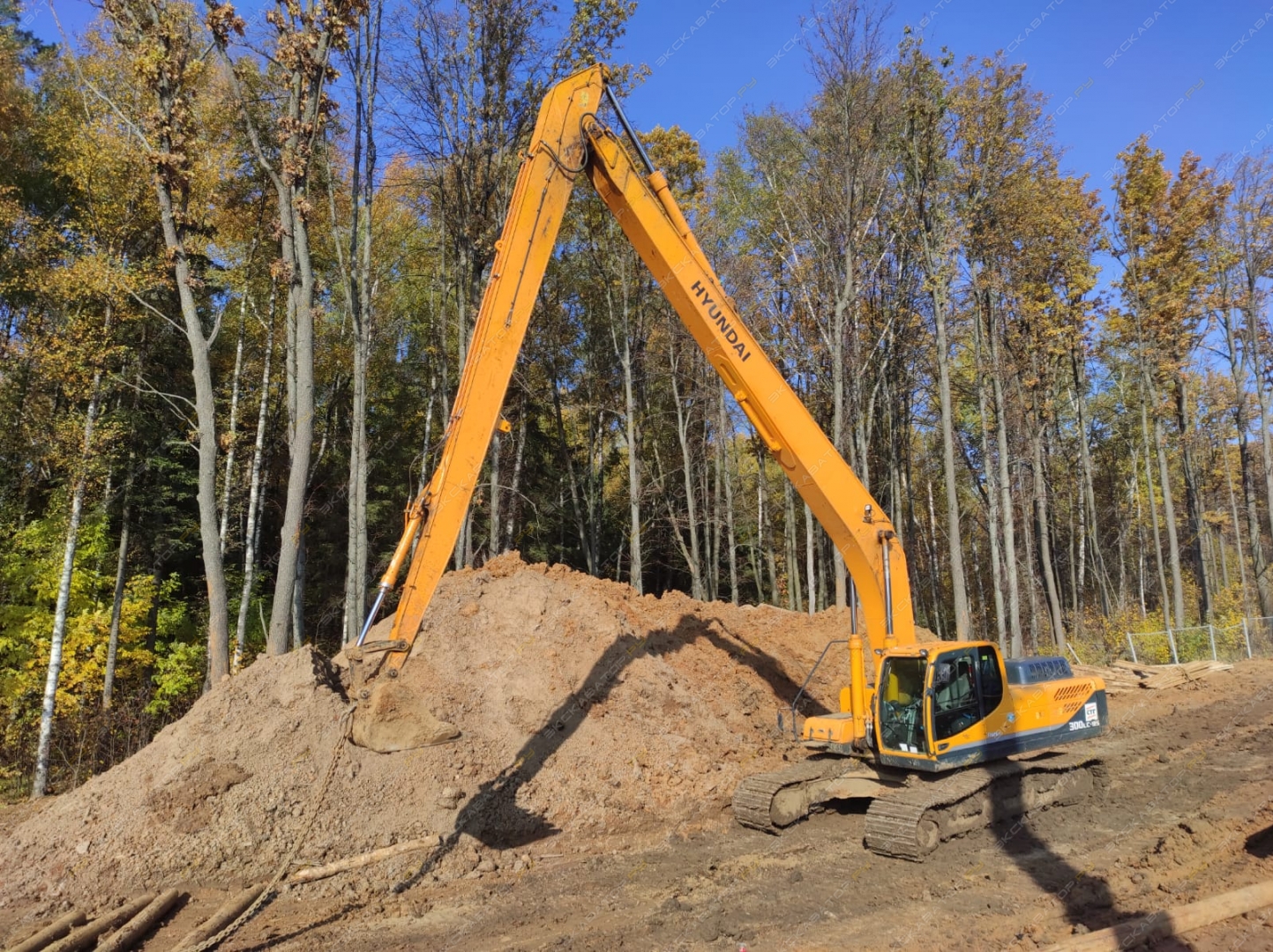 Аренда гусеничного экскаватора Hyundai R 300LC-9S