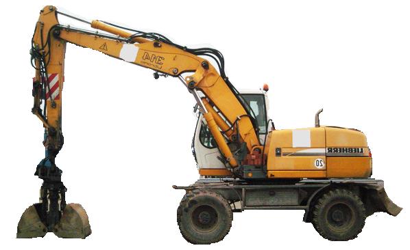 Грейфер в аренду (колесный)