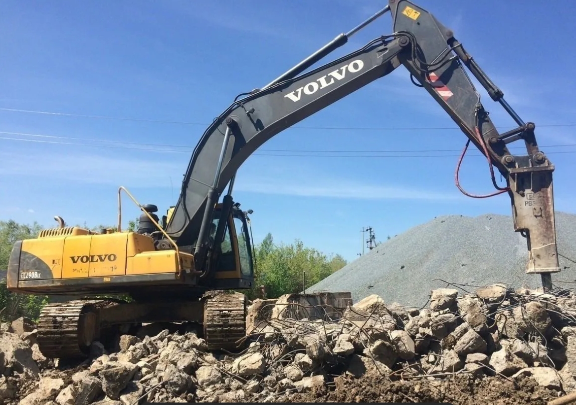 Аренда Экскаватора С Гидромолотом / Гидромолот