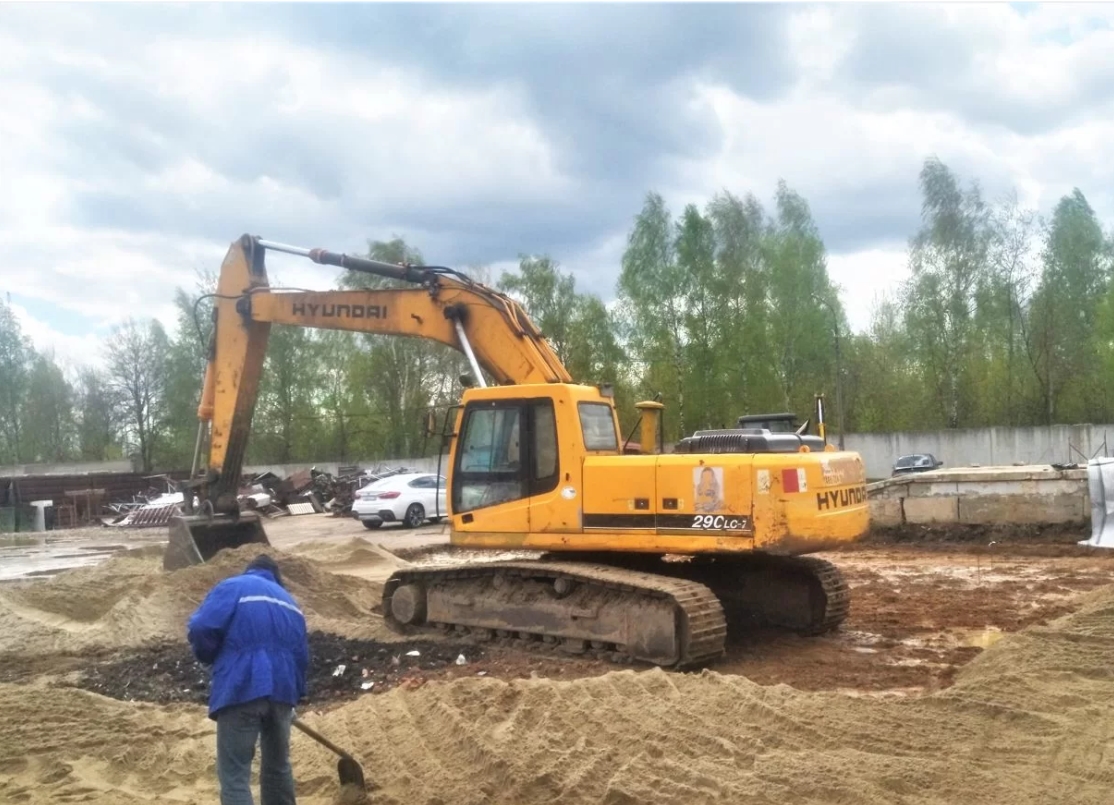 Аренда гусеничного экскаватора Hyundai 290 lc7