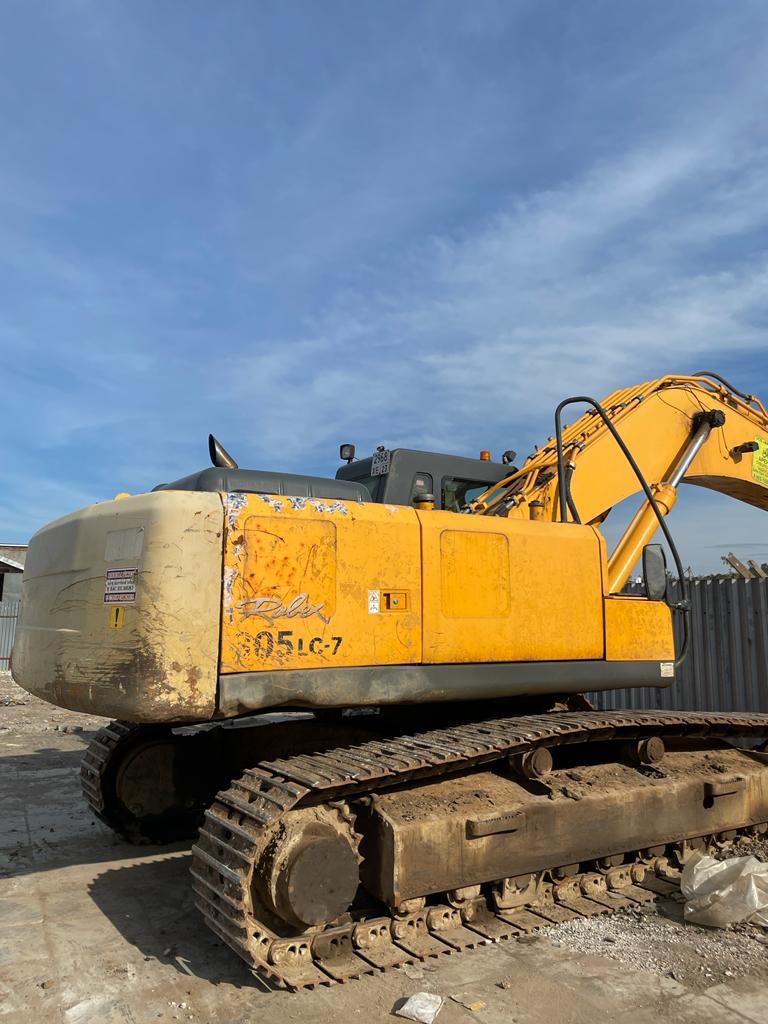 Гусеничный экскаватор с полным поворотом в аренду