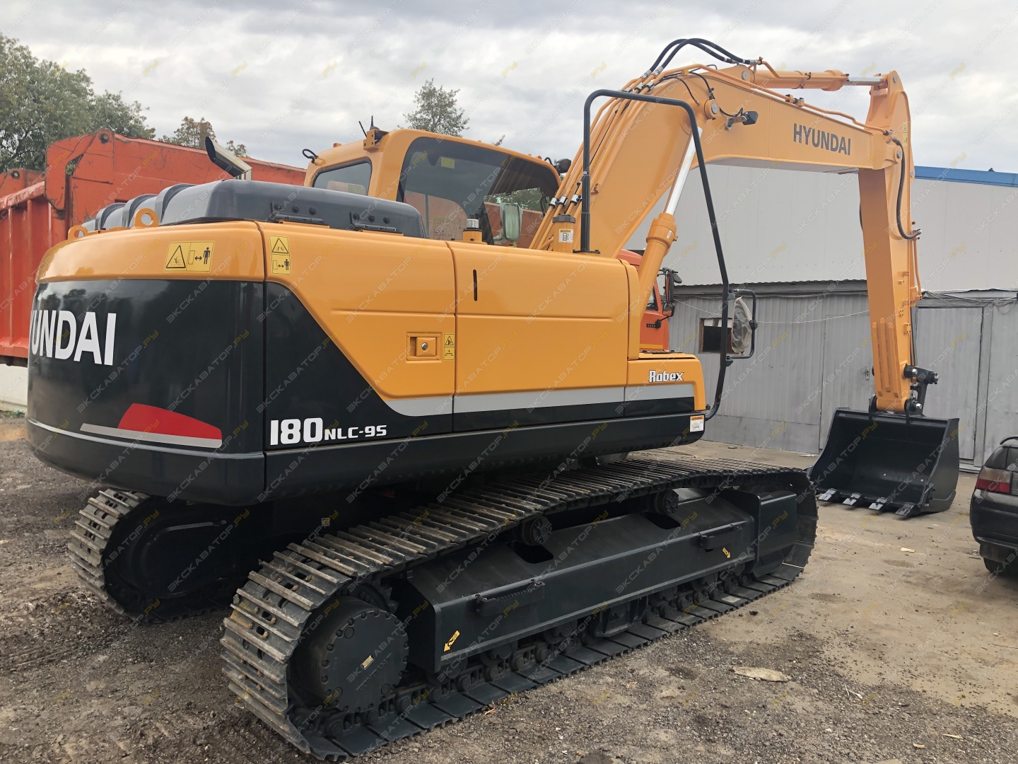 Услуги экскаватора Hyundai R 180NLC-9S