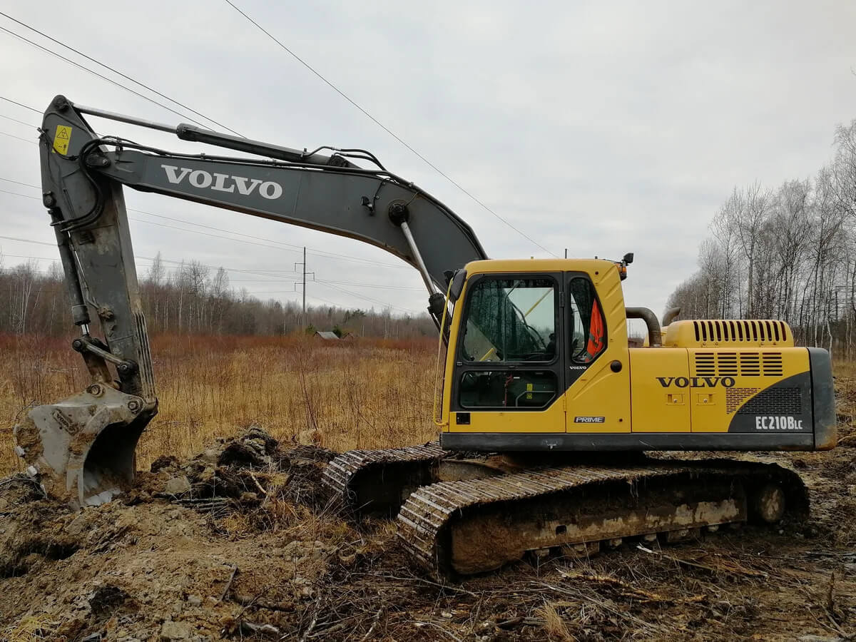 Экскаватор Volvo EC210BLC