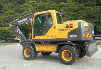 Колесный экскаватор Вольво EW145B Prime в аренду