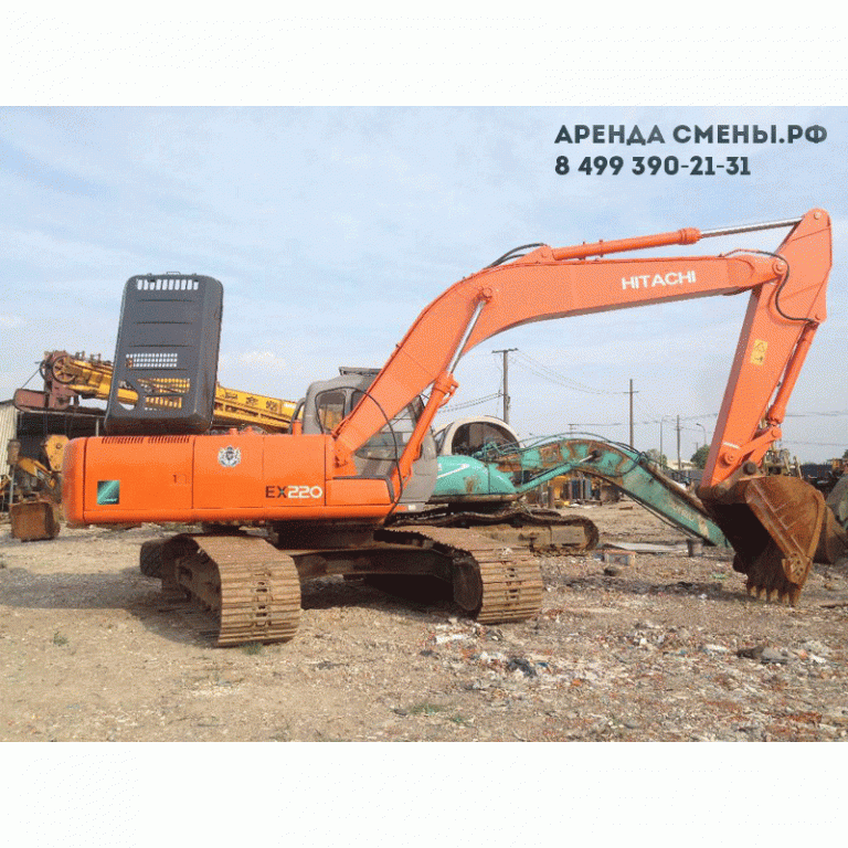 Аренда гусеничных и колесных экскаваторов