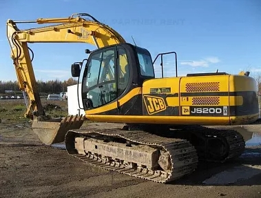 АРЕНДА ГУСЕНИЧНОГО ЭКСКАВАТОРА JCB JS 200