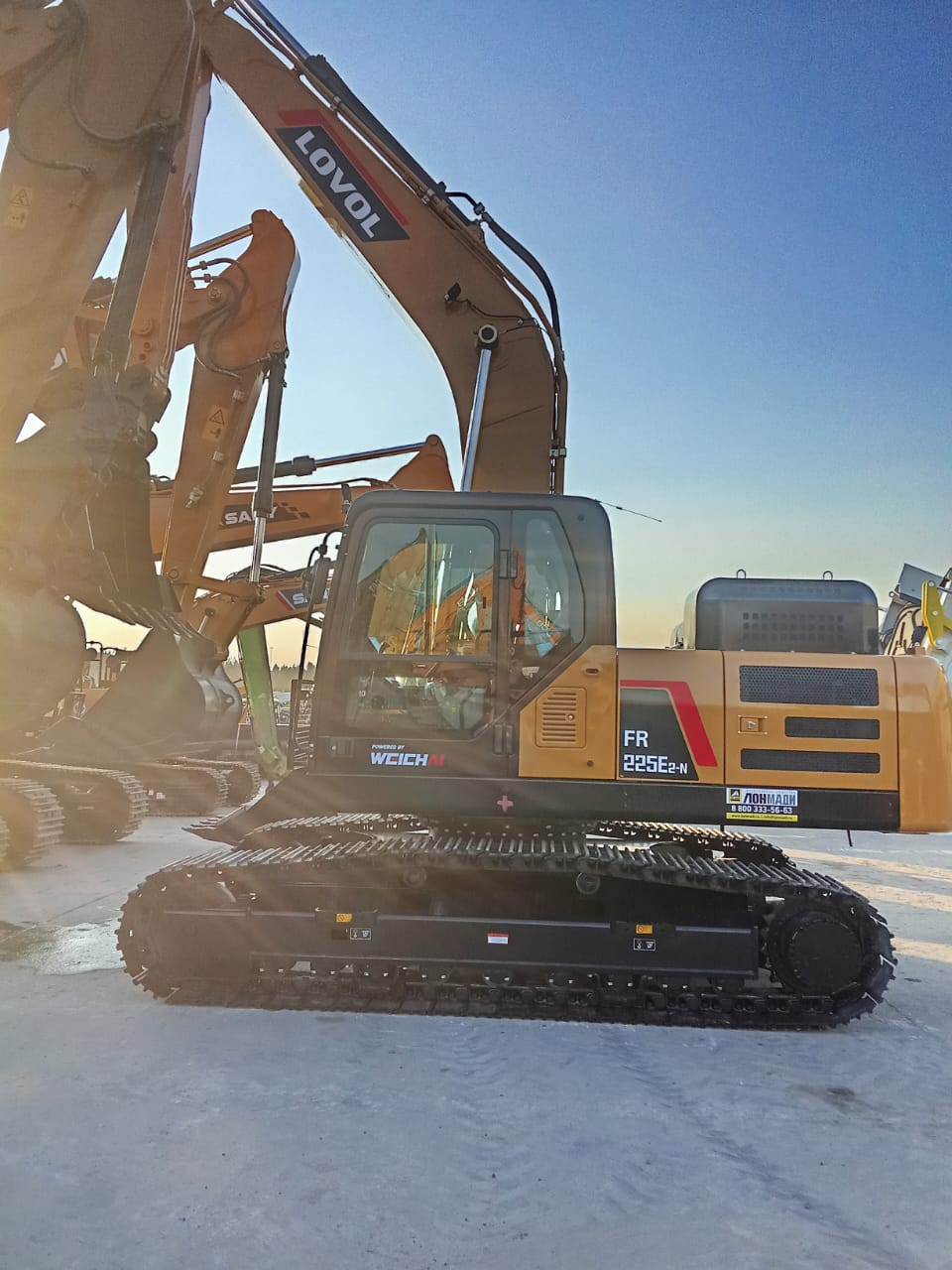 Аренда Экскаватор полноповоротный