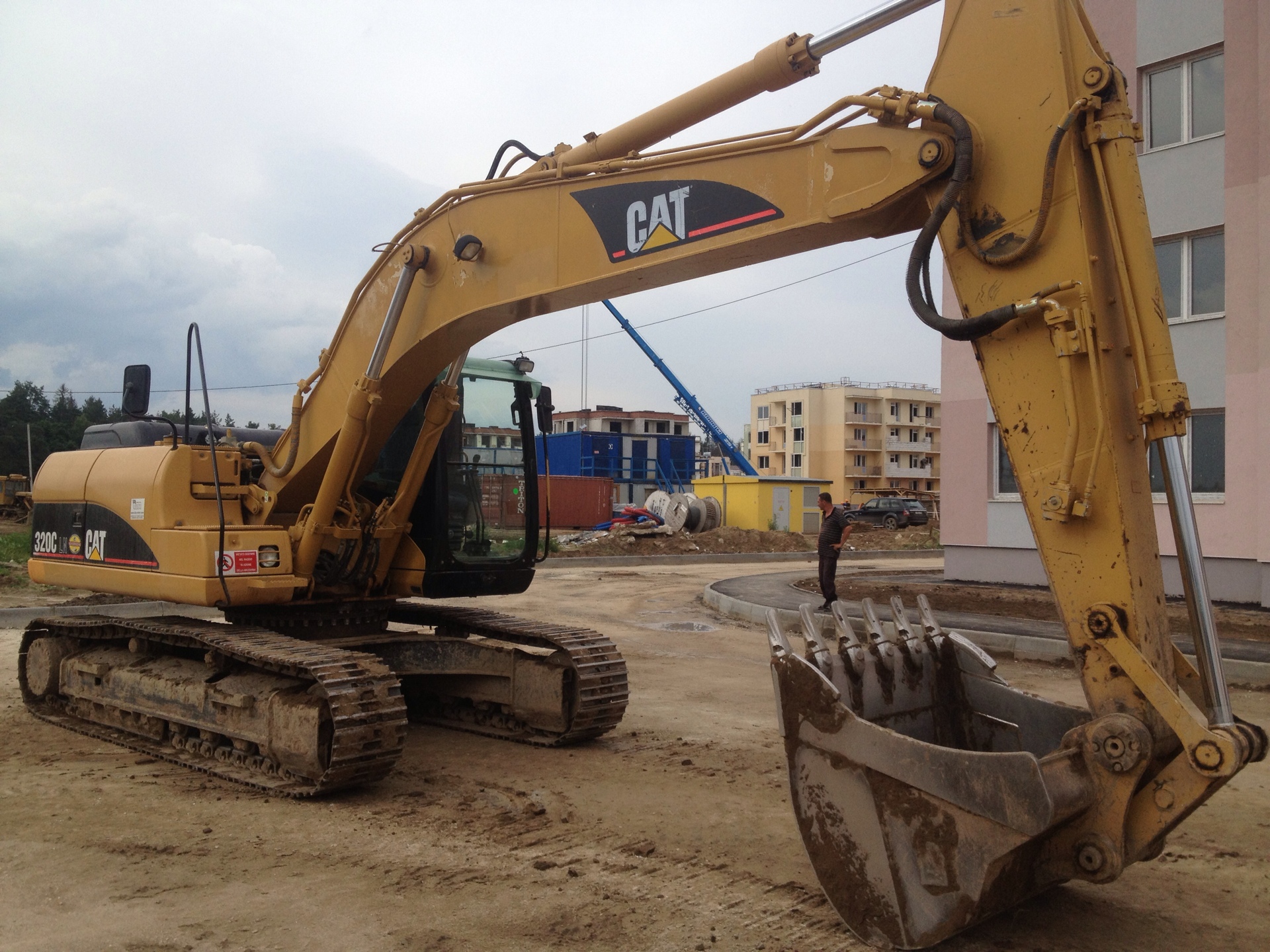 Аренда экскаватора от собственника Михаил