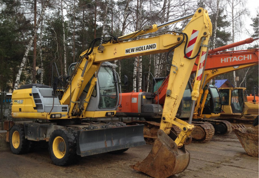 ПОЛНОПОВОРОТНЫЕ КОЛЁСНЫЕ И ГУСЕНИЧНЫЕ ЭКСКАВАТОРЫ