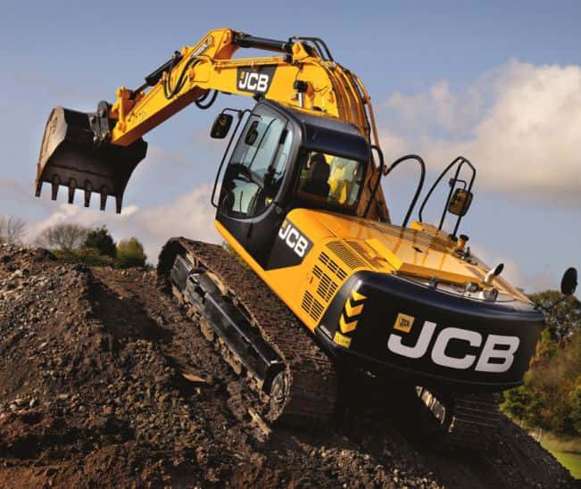 Гусеничный экскаватор JCB JS220 болотоходный