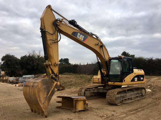 Аренда гусеничного экскаватора САТ 320