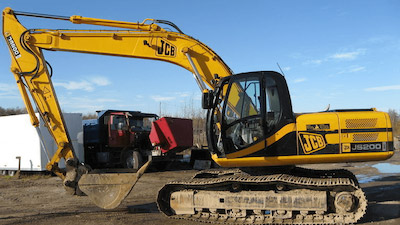 Аренда экскаватора JCB JS 200