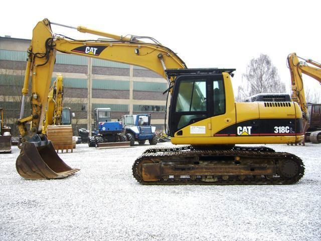 Аренда гусеничного экскаватора Caterpillar 318 CL