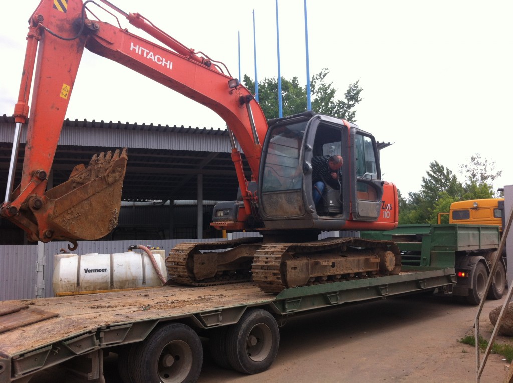 Аренда гусеничных и колесных экскаваторов